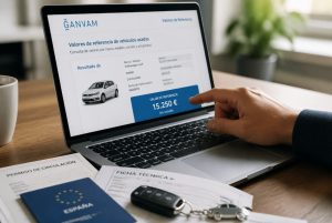 Consulta del valor GANVAM de un coche de segunda mano en España